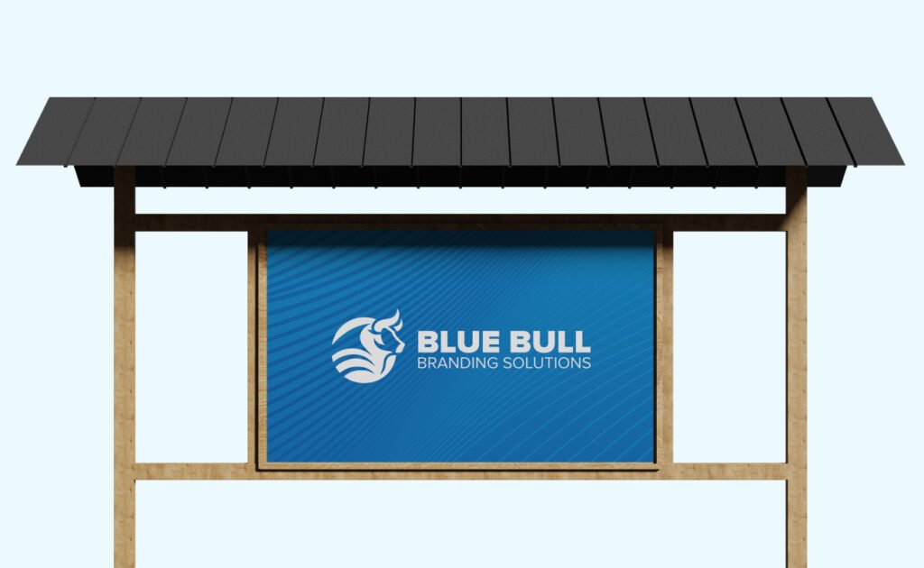 Blue Bull Branding Custom Signage Services Hero Image